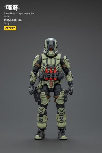 JoyToy Dark Source Steel Ride Corps Assaulter Marco 1/25 Scale 3-Inch Action Figure - View 4