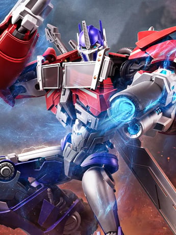 Blokees Transformers: Prime Action Edition 06 Optimus Prime 7.3-Inch ABS Model Kit