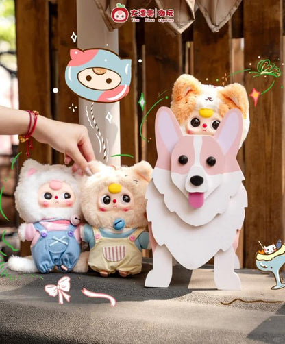 Cureplaneta Baby Three Kitten Wardrobe Random Vinyl Plush Toy - View 14