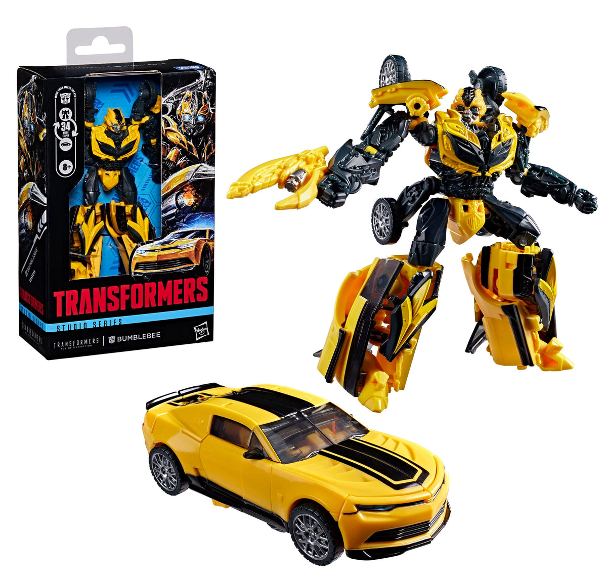 Hasbro Transformers: Age of Extinction Studio Series Deluxe Class Bumblebee 5-Inch Action Figure - View 5