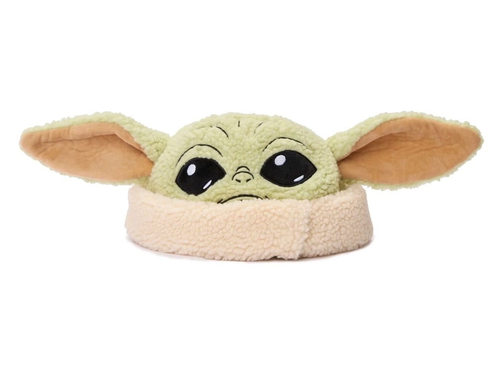 Cakeworthy Star Wars Grogu Sherpa Beanie Knit Hat Styled After Grogu from The Mandalorian - View 2