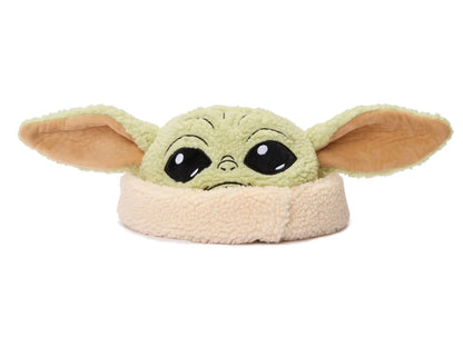 Cakeworthy Star Wars Grogu Sherpa Beanie Knit Hat Styled After Grogu from The Mandalorian - View 2