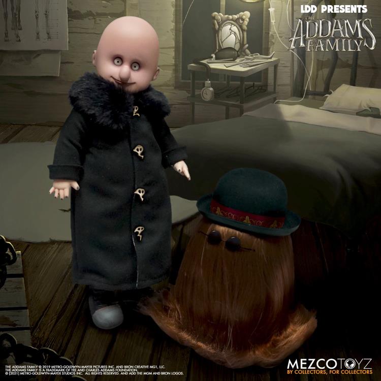 Mezco Toyz LDD Presents: The Addams Family Fester and It Two-Pack Collectible Set - View 3