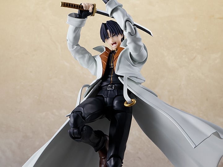 Bandai S.H.Figuarts Rurouni Kenshin: Meiji Swordsman Romantic Story Aoshi Shinomori 6.5-Inch Action Figure - View 2