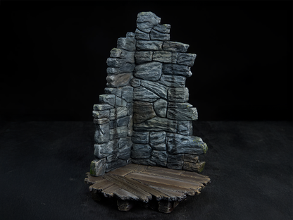 Sideshow Collectibles Dungeon Display Base 1/6 Scale Figure Accessory - View 2
