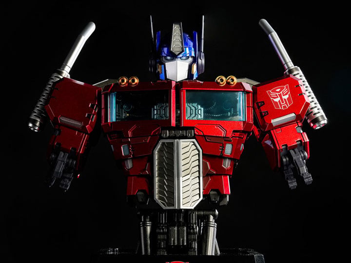 Unix Square Transformers Bust Generation Optimus Prime Mechanic Bust 6.3-Inch ABS Statue - View 2