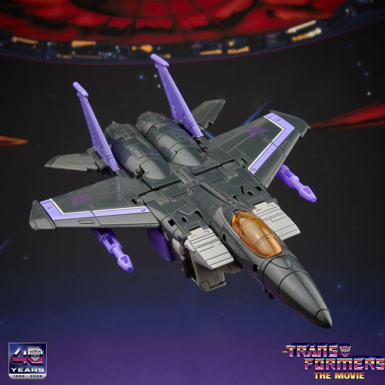 Hasbro The Transformers: The Movie Studio Series 86 Voyager Class Skywarp Plastic Action Figure - View 11