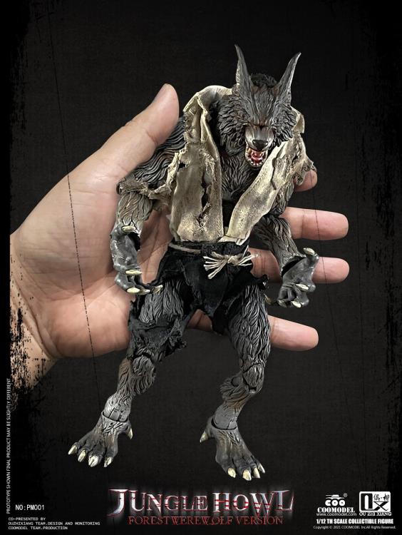 COO Model Jungle Howl Forest Werewolf (Standard Ver.) 1/12 Scale Plastic Figure - View 8