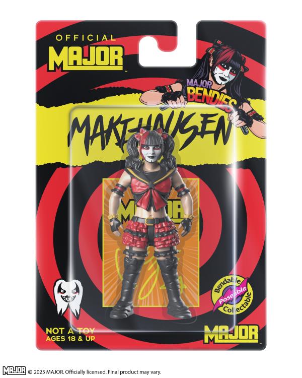Major Bendies MakiHausen 9-Inch Figure of Maki Itoh - View 4