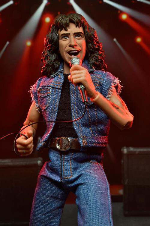 NECA AC/DC Bon Scott 8-Inch Plastic Clothed Figure for Display - View 6