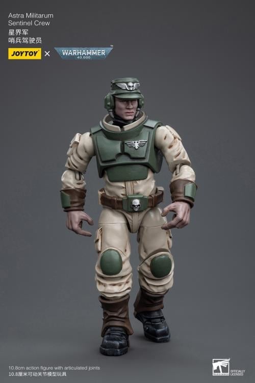 JoyToy Warhammer 40K Astra Militarum Cadian Armoured Sentinel 1/18 Scale Plastic Action Figure - View 30