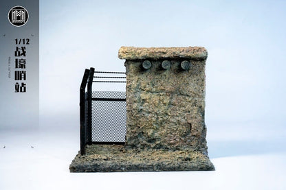 MMMToys Trench Outpost 1/12 Scale Resin Diorama Base - View 3