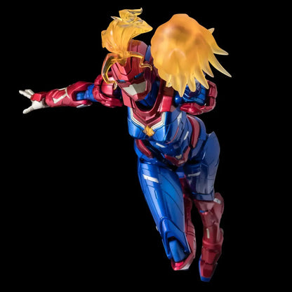 Sentinel Marvel Fighting Armor Captain Marvel Action Figure, 6.5-Inch - View 7