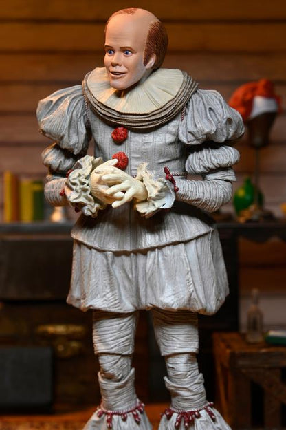 NECA IT: Welcome to Derry Ultimate Bob Gray as Pennywise Action Figure - View 14