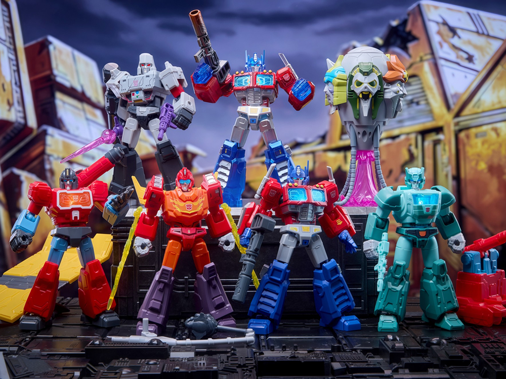 Blokees Transformers Shining Version Vol.5 Eternal Rivalry Box of 6 Random Model Kits - View 2