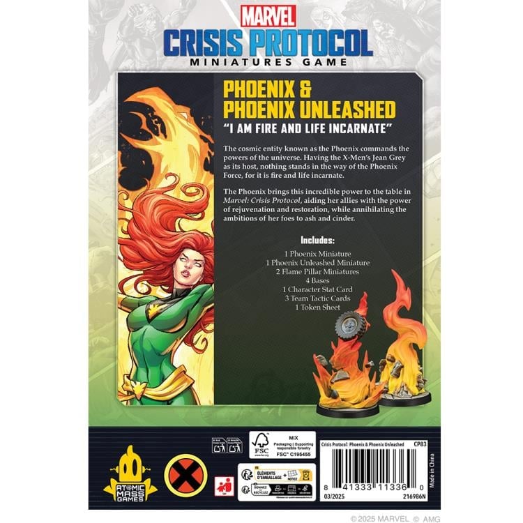 Atomic Mass Games Marvel Crisis Protocol Phoenix & Phoenix Unleashed Miniatures Pack - View 3