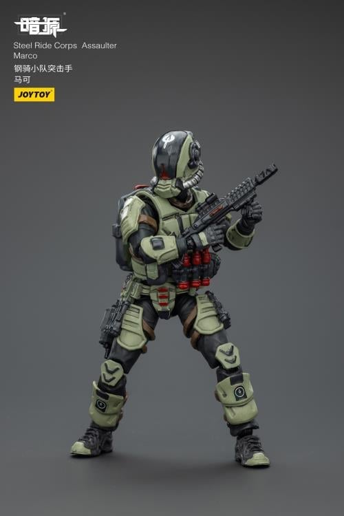 JoyToy Dark Source Steel Ride Corps Assaulter Marco 1/25 Scale 3-Inch Action Figure - View 9
