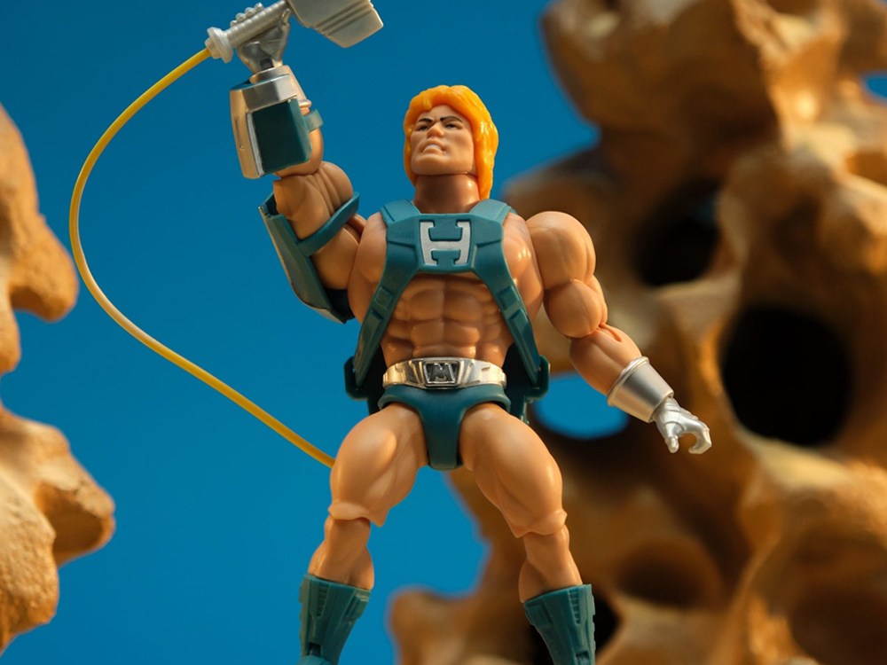 Mattel Masters of the Universe: Origins Laser Power He-Man Deluxe Action Figure - View 2