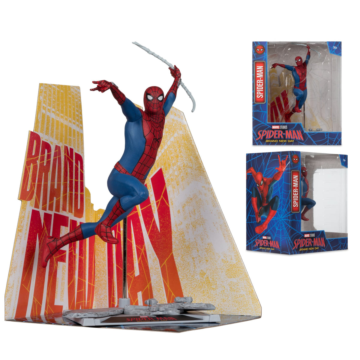 McFarlane Toys Spider-Man: Brand New Day Spider-Man 1/10 Scale Plastic Figure - View 8