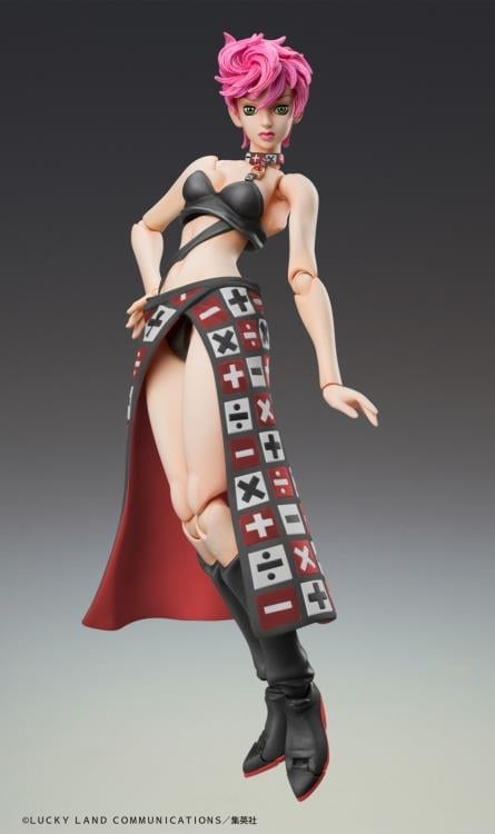 Medicos JoJo's Bizarre Adventure: Golden Wind Super Action Statue Trish Una (Black Ver.) 5.9-Inch Action Figure - View 3
