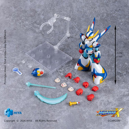 Hiya Toys Mega Man X Exquisite Basic X (Falcon Armor Ver.) 6-Inch Action Figure - View 11
