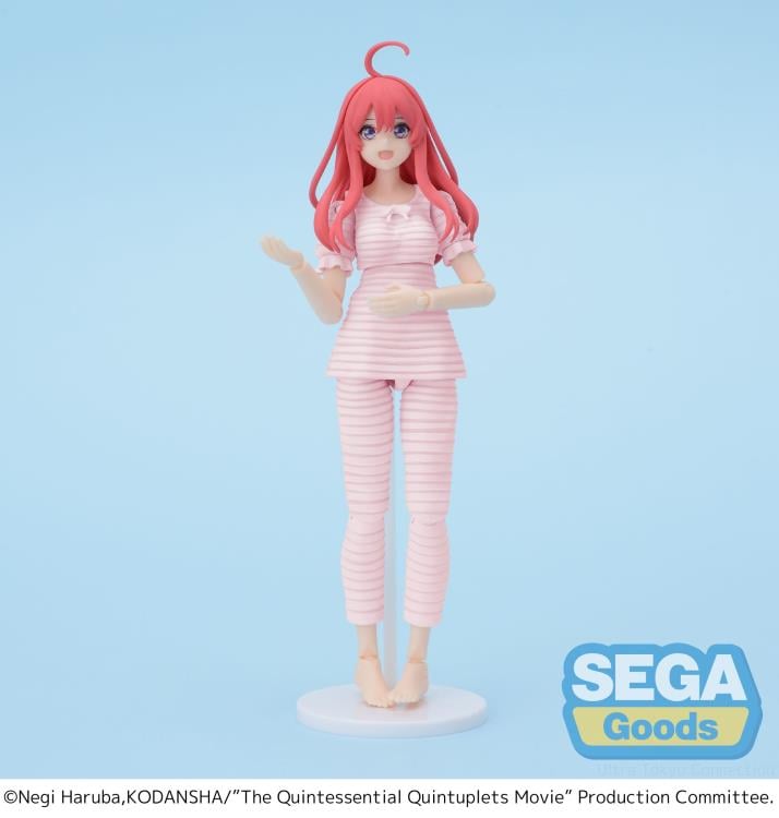 Sega The Quintessential Quintuplets Movie Movingood!!! Itsuki Nakano Plastic Figure - View 3