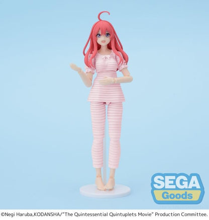 Sega The Quintessential Quintuplets Movie Movingood!!! Itsuki Nakano Plastic Figure - View 3
