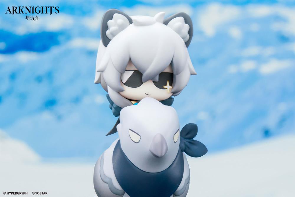 Apex Arknights Happy Shake Silver Ash Springy Chibi Figure - View 8