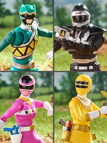 Hasbro Power Rangers Lightning Collection Wave 10 Set of 4 Action Figures, 6-Inch