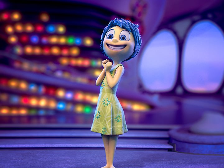 Iron Studios Inside Out 2 Joy 1/10 Art Scale Limited Edition Statue - View 2