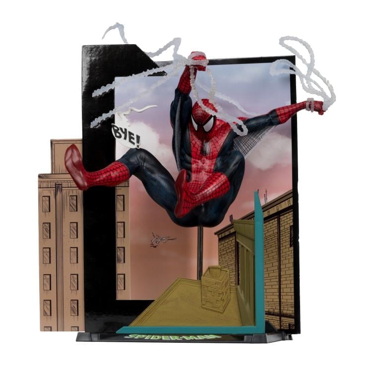 McFarlane Toys Marvel Comics Spider-Man (Spider-Man #6 Ver. 2) 1/10 Scale Action Figure - View 3