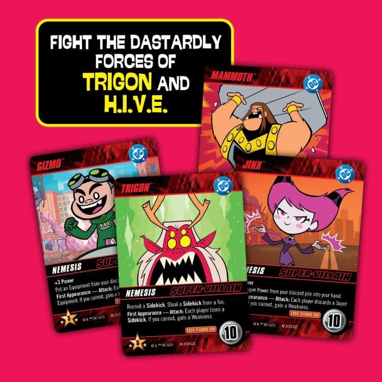 Cryptozoic DC Comics Deck-Building Card Game: Teen Titans Go! - View 6