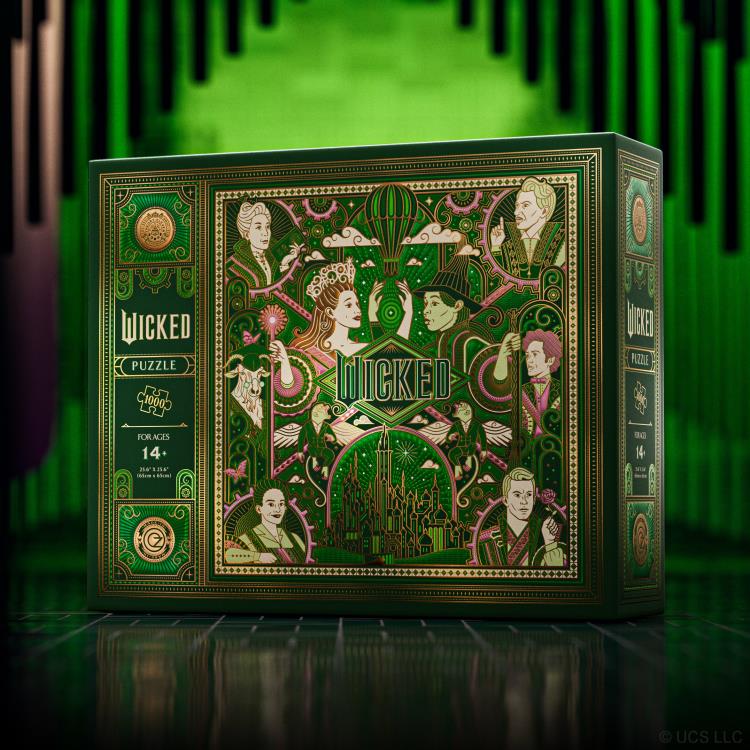 Theory11 Wicked 1000-Piece Jigsaw Puzzle (Wicked Movie Theme) - View 3