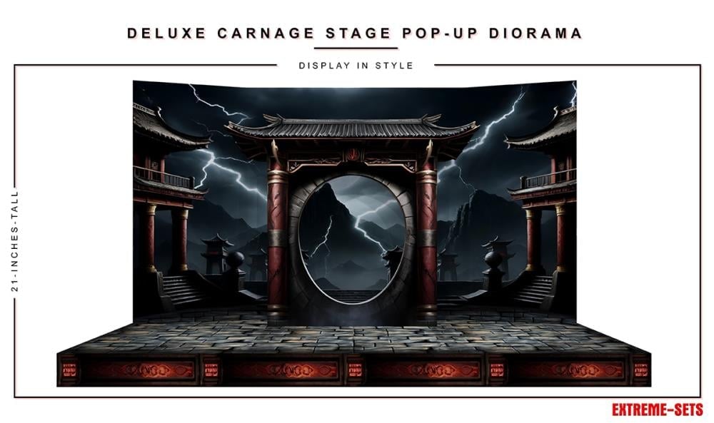 Extreme-Sets Deluxe Carnage Stage 1/12 Scale Pop-Up Diorama - View 6