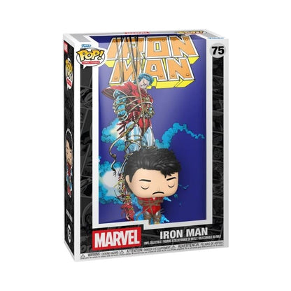 Funko Pop! Comic Covers #75 Marvel Iron Man '68 Vinyl Figure - View 4