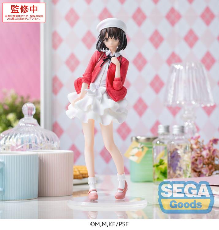Sega Luminasta Saekano the Movie: Finale Megumi Kato Plain Clothes Ver. Figure, 8.7-Inch - View 3