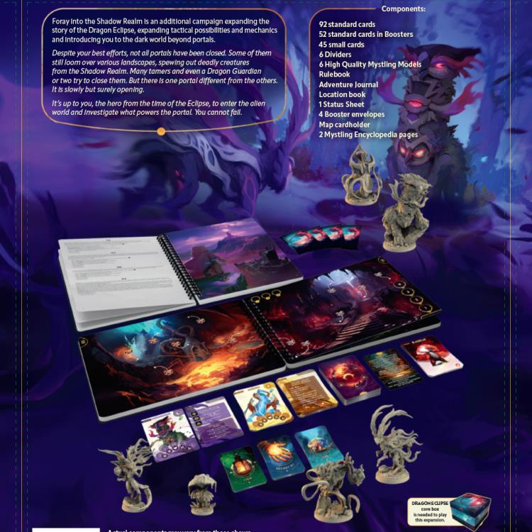 Awaken Realms Dragon Eclipse: Foray into the Shadow Realm Expansion Board Game - View 3