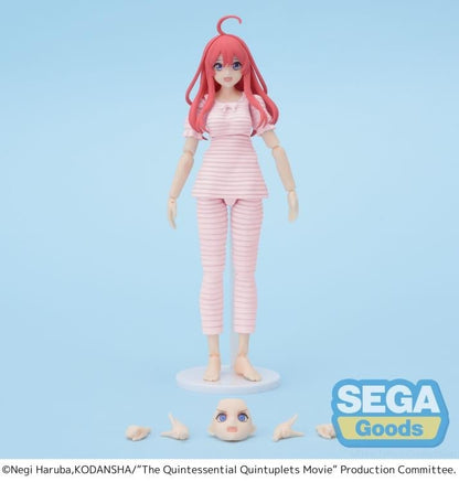 Sega The Quintessential Quintuplets Movie Movingood!!! Itsuki Nakano Plastic Figure - View 7