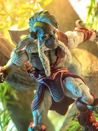 Spero Studios Animal Warriors of the Kingdom Primal Collection Pale 6.5-Inch Action Figure