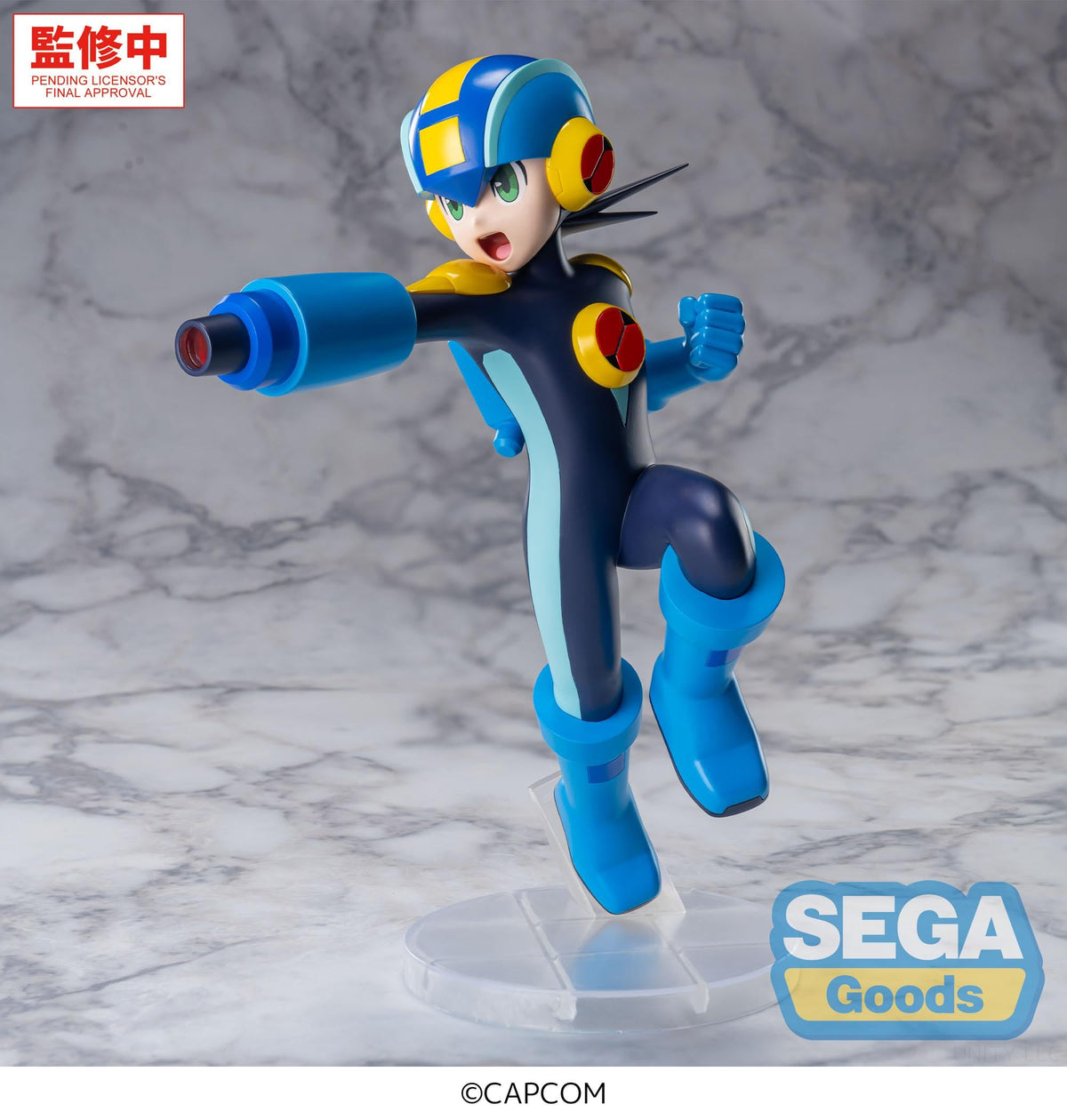 Sega Mega Man Battle Network Luminasta Mega Man 8.7-Inch Figure - View 7