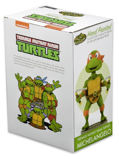 NECA Teenage Mutant Ninja Turtles Michelangelo Head Knocker, 6.5-Inch Resin - View 6
