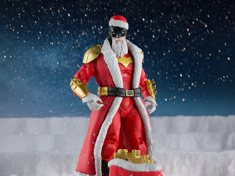 McFarlane Toys DC Multiverse McFarlane Vault Collection Batman (Red Santa Suit) Action Figure - View 2