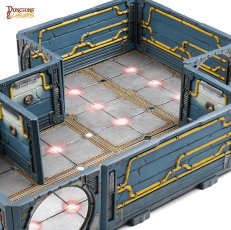 Archon Studios Dungeons & Lasers Vault 7 Plastic Terrain Set - View 3