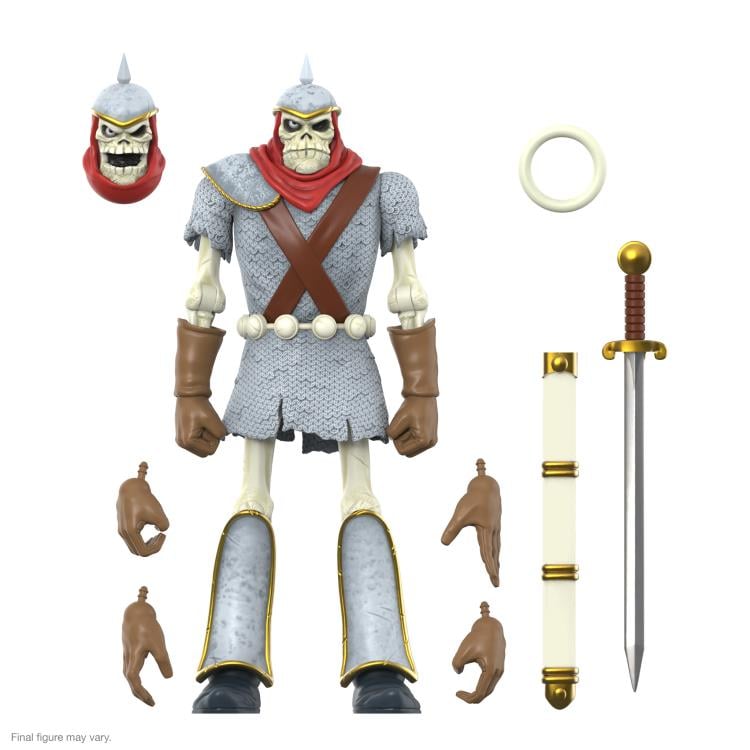 Super7 Dungeons & Dragons Ultimates Dekkion (Skeleton Warrior) Action Figure - View 4