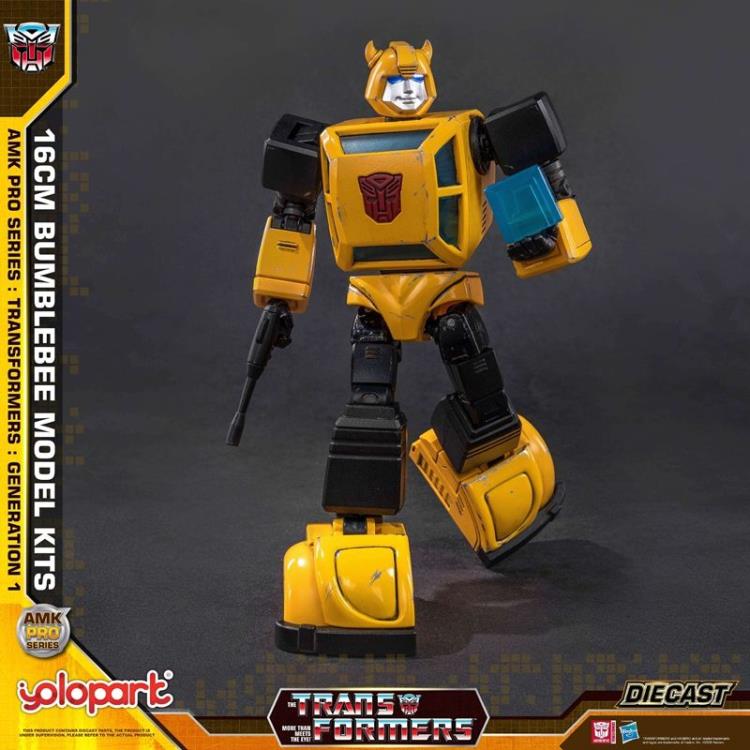 Yolopark Transformers Generation 1 AMK Pro Bumblebee 6.3-Inch ABS Model Kit with Spike - View 16