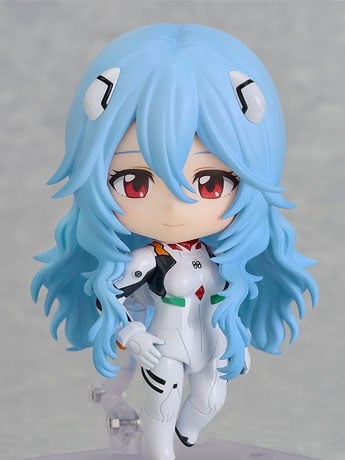 Good Smile Nendoroid No.3018 Rebuild of Evangelion Rei Ayanami (Long Hair Ver.) Figure, 3.9-Inch