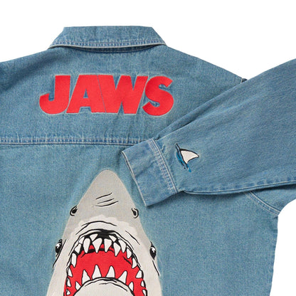 Cakeworthy Jaws Denim Jacket Apparel Featuring Jaws Design - View 5