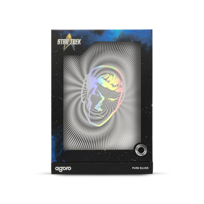 Agoro 2026 Niue Star Trek Spock Holographic 5g Silver Foil - View 6