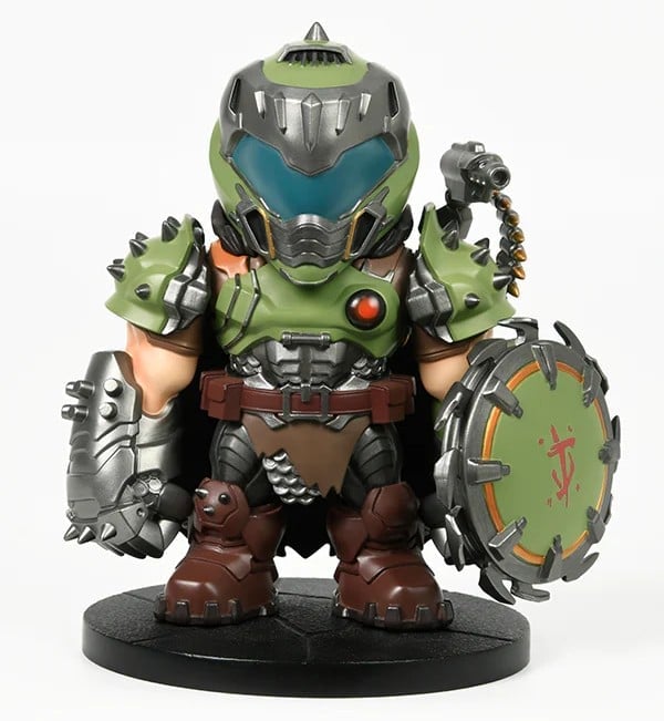 Bethesda Doom: The Dark Ages Slayer 5-Inch Mini Collectible Figure - View 3