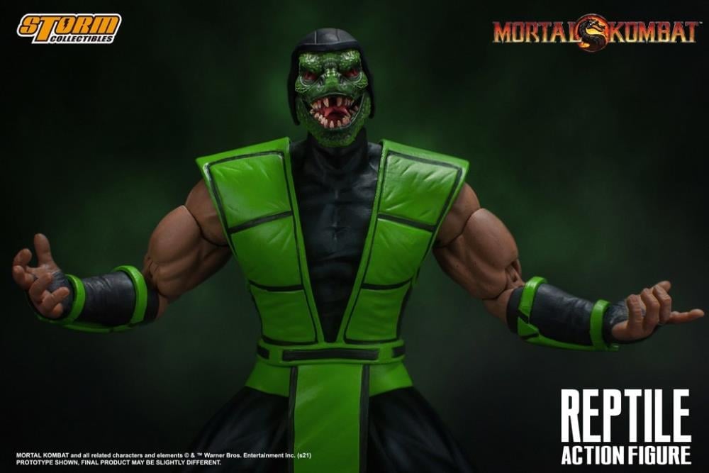 Storm Collectibles Mortal Kombat VS Series Reptile 1/12 Scale 8-Inch Action Figure - View 19